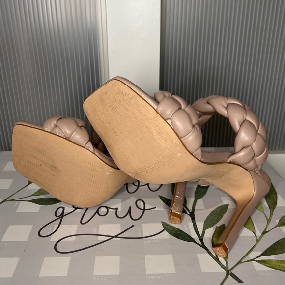 Steve Madden 2 braided strap heels size 6 - Picture 5 of 6